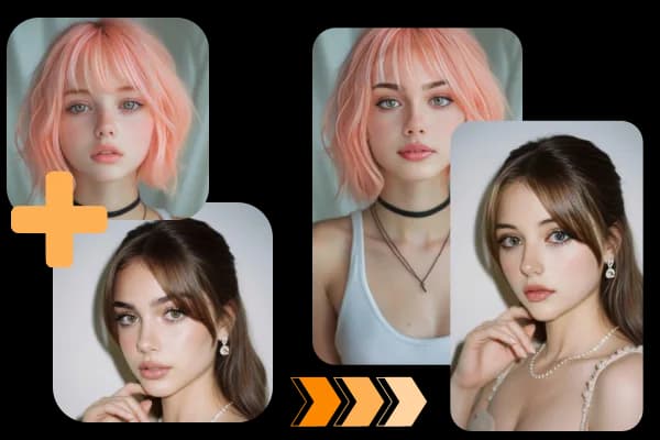 Easy-to-use AI face morph interface