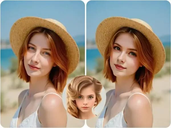 AI Face Morph tool — blend two faces online